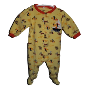Pekkle Sleepers With Pirate Dog Graphic 3m
